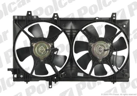 Вентилятор з корпусом / кронштейном Polcar 724123W2