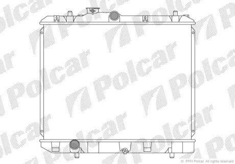 Радіатори охолодження Polcar 7406081K