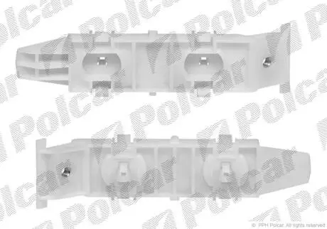 Кронштейн бампера лівий=правий Polcar 742607-5