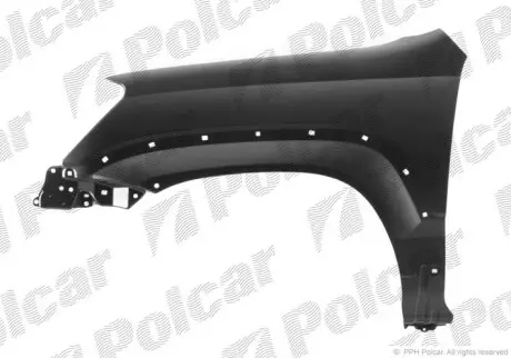 Крило переднє ліве Polcar 807001