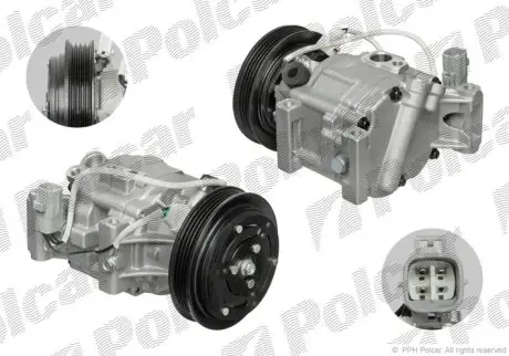 Компресор кондиціонера (новий) Polcar 8103KS-1