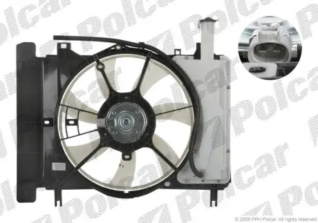 Вентилятор с корпусом/кронштейном Polcar 810523W1
