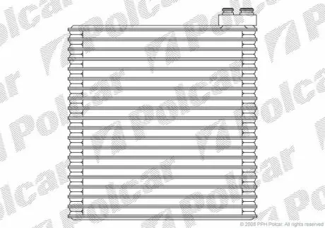 Испаритель кондиционера Polcar 8114P8-1