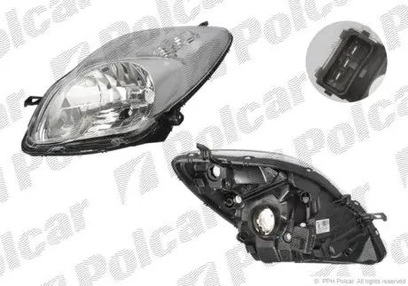 Фара основная Polcar 8172090E