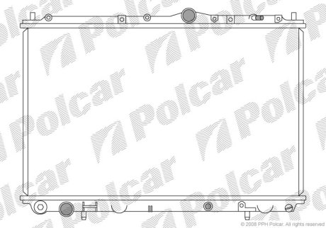 Радиатор охлаждения Polcar 904008-1