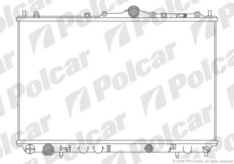 Радіатор охолодження Polcar 904008-5