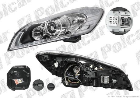 Фара основна Polcar 90R1091U