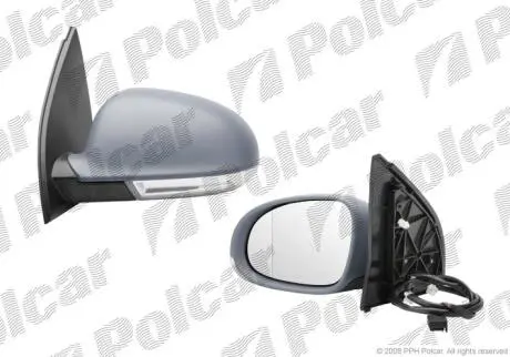 Дзеркало зовнішнє ліве Polcar 9513515E