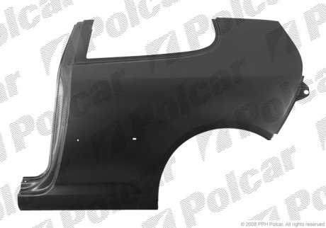 Крило заднє ліве Polcar 951383