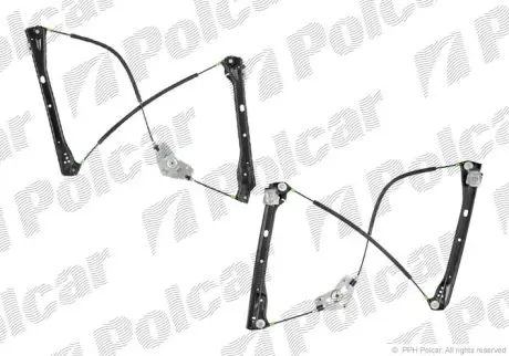 Стеклоподъемник электрический без электромотора Polcar 9513PSG5
