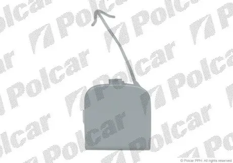 Заглушка гака буксирування Polcar 95180719