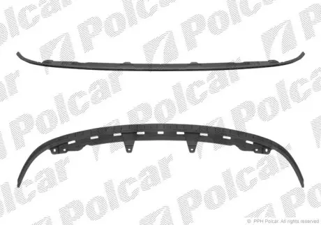 Кріплення спойлера переднього бампера Polcar 951825-5