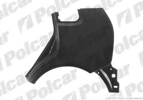 Крило заднє ліве Polcar 952683-1