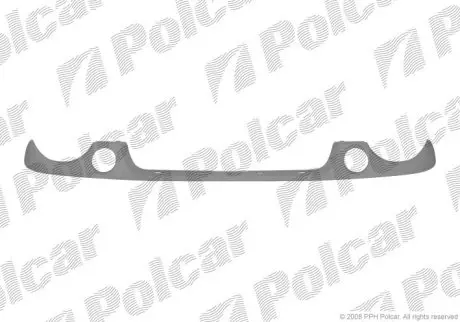 Накладка під фару (вія) Polcar 952806
