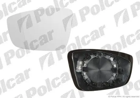 Вставка зовнішнього дзеркала ліва Polcar 9533542E