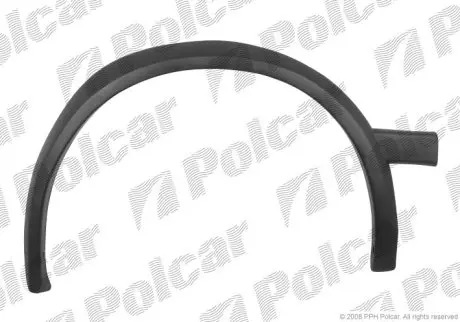 Накладка крыла левая Polcar 953401-5