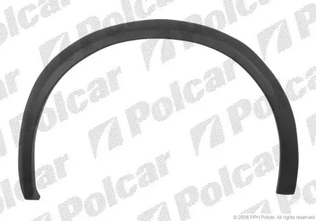 Накладка крыла правая Polcar 953402-4