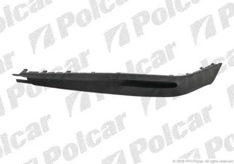 Спойлер бампера переднего левый Polcar 953725-3
