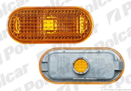 Указатель поворота передний (желтый) VW T5 03- Polcar 9541195E