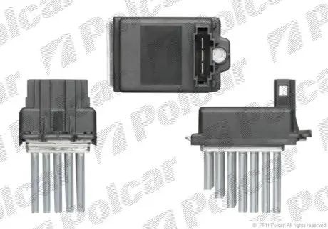 Резистор вентилятора салону Polcar 9541KST-1