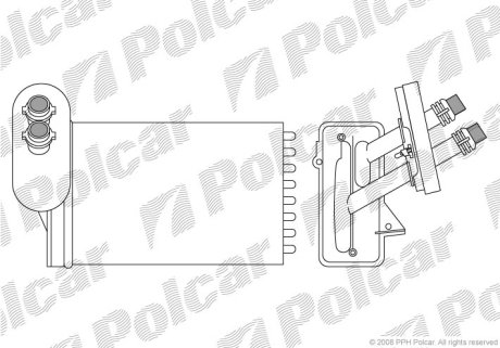 Радіатори обігріву Polcar 9541N8-1