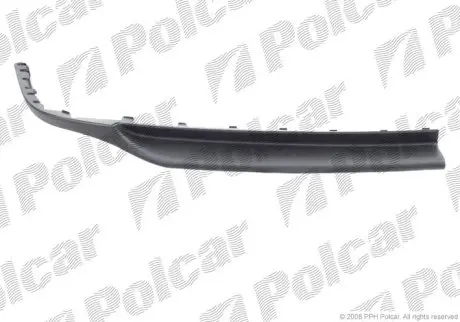 Спойлер бампера переднего правый Polcar 954625-2