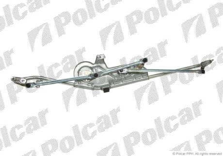 Механизм с/очистителей без моторчика Polcar 9551MWP1