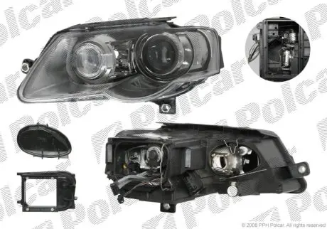 Фара основная Polcar 9555091V