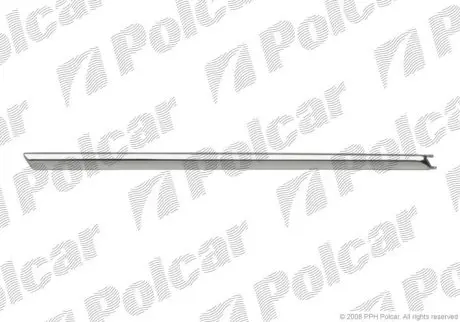 Молдинг бампера правий Polcar 955596-8