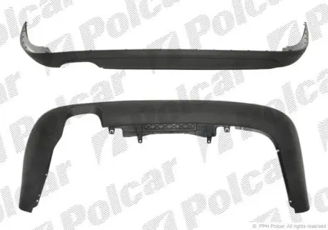 Спойлер бампера заднього Polcar 955599-1