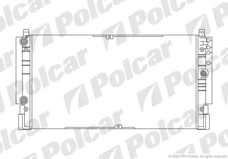 Радіатори охолодження Polcar 956608-1