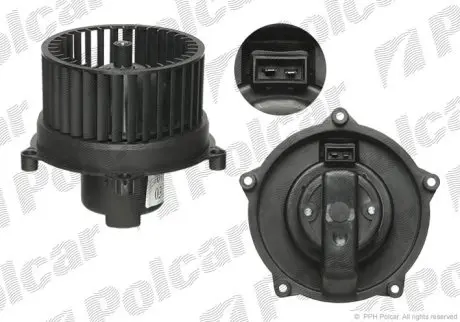 Вентилятор салону Polcar 9566NU-2