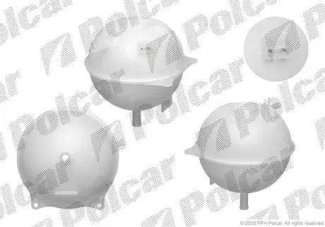 Бачок розширювальний VW T4 A 1,8-2,8 9/90- Polcar 9566ZB-1