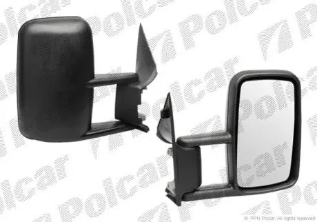 Дзеркало зовнішнє праве Polcar 957152-M