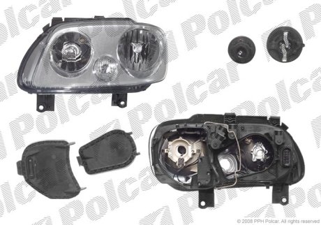 Фара основная Polcar 957509-T