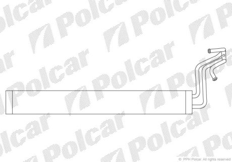 Радиатор масла Polcar 9580L85X