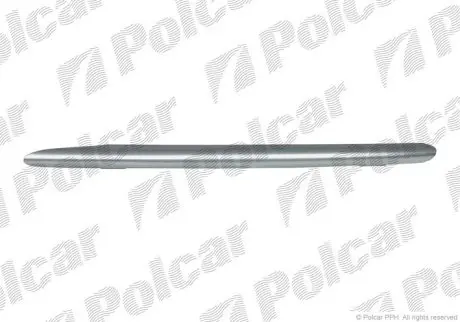 Молдинг бампера левый Polcar 958107-7