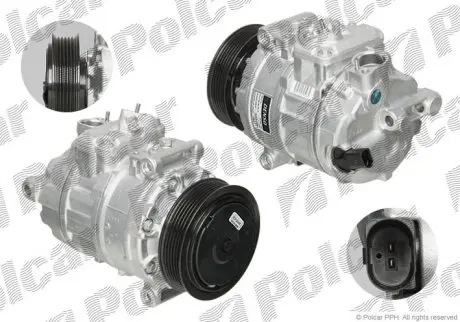 Компресор кондиціонера (новий) Polcar DCP32045