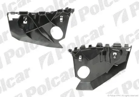 Кронштейн бампера правый Polcar RXC60483