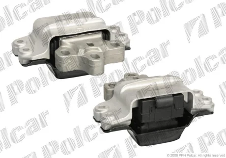 Подушка під коробку передач лівий, AUDI A3 03- Polcar S2213035