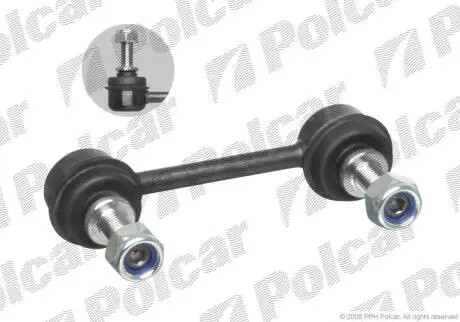 Стійка стабілізатора ліва=права MAZDA 626 83- Polcar S6045006