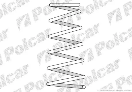 Пружина Polcar SU01026