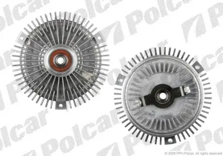 Віскомуфта MB W124/201 OM601-606 200D-300D Polcar SV-5020S