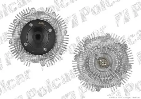 Гидромуфта привода вентилятора Toyota Land Cruiser 100, LEXUS LX 4.7 98-08 Polcar SV-5073S