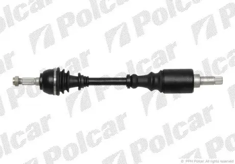 Піввісь Polcar T39037