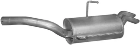 Глушник Citroen Evasion; Peugeot 806 2.0 HDi Алюмінізована сталь POLMOSTROW 04272