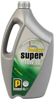 Олива моторна 10W-40 4L SUPER PRISTA P052016