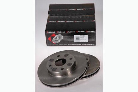 Перед. гальмівні диски Mazda 323/323F (BJ1) 08.98-10.03 PROTECHNIC PRD2264