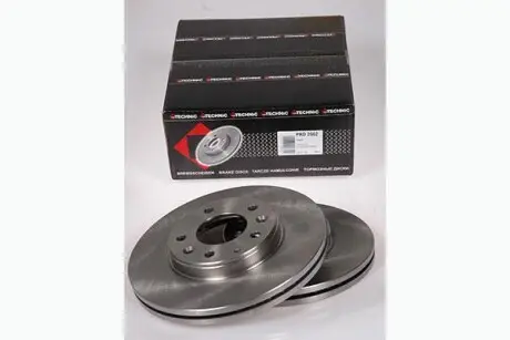 Гальмівний диск передній Mazda 6 2.0 Di, 2.3 02- PROTECHNIC PRD2662