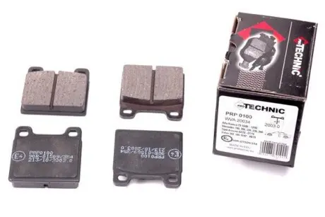 Тормозные колодки дисковые задние Opel Ascona A, Kadett C/Volvo 140, 240 PROTECHNIC PRP0100